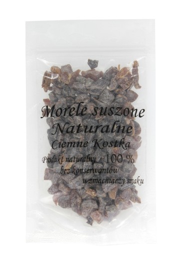 Marhule tmavé nekonzervované CUBE 100g