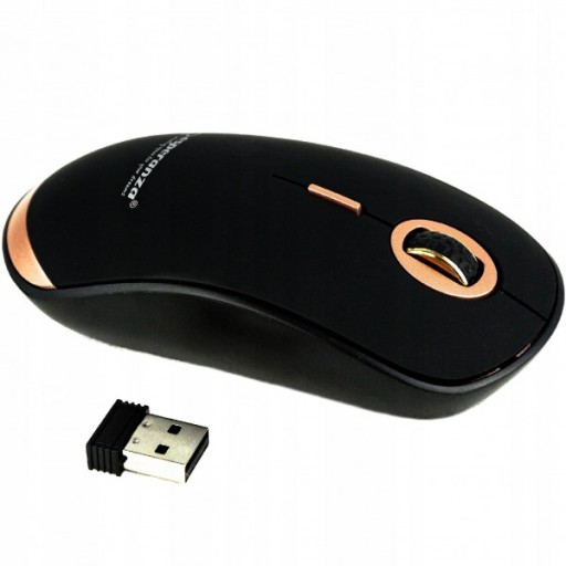 BEZDRÔTOVÁ OPTICKÁ MYŠ 4D SLIM 1600DPI pre notebook