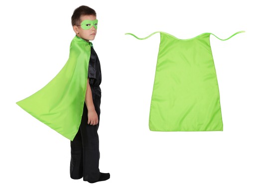 KOSTÝM CAPEA SUPERHRDINA ZELENÁ 90cm