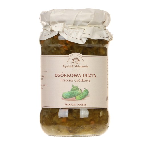 Uhorkové hody uhorkové pyré 340 g Ogródek Dziadunia