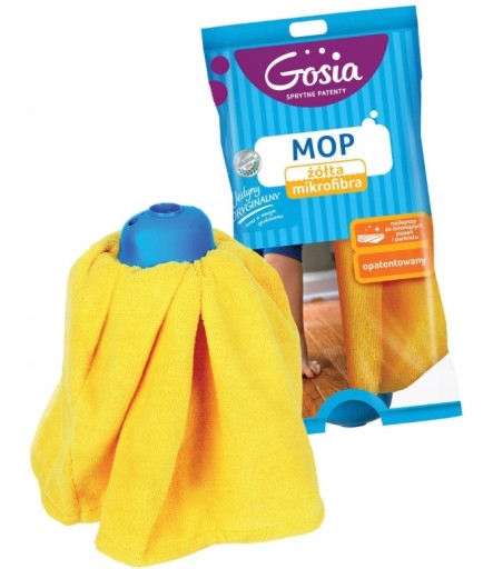 GOSIA NÁHRADA ZA MOP S HUBMI ŽLTÝM MIKROVLÁKNOM 1 KS