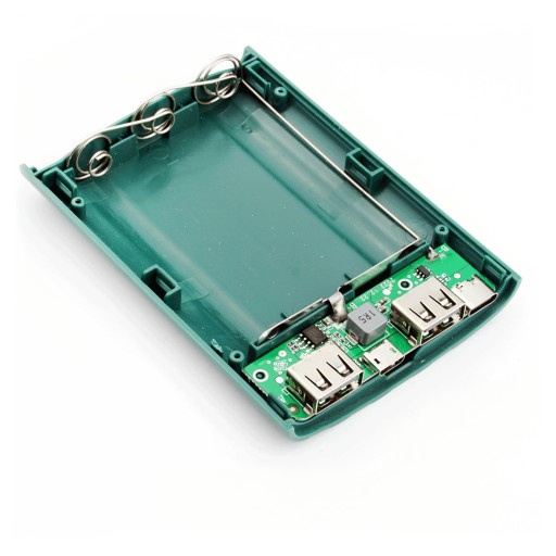 Puzdro na powerbanku 3x18650 2xUSB + USB-C