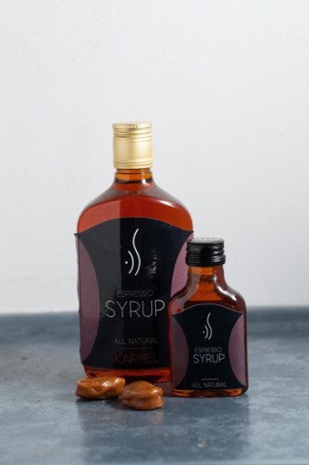 KARAMEL dezertný kávový sirup 100 ml prírodný