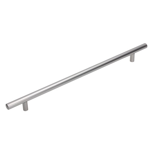 DE-U-8 madlo nábytkového zábradlia, saténový chróm, 256 mm