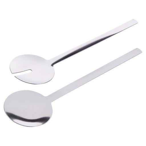 ŠALÁTOVÉ lyžice, servírovací príbor, servírovanie šalátov, jedál, oceľ