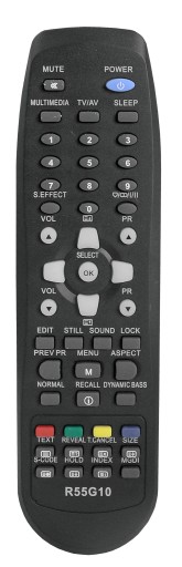 UNIVERZÁLNE DIAĽKOVÉ OVLÁDANIE PRE TV DAEWOO BEZPLATNÉ BATÉRIE R55G10