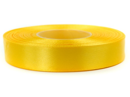STUHA saténová stuha 12mm 32m ŽLTÁ
