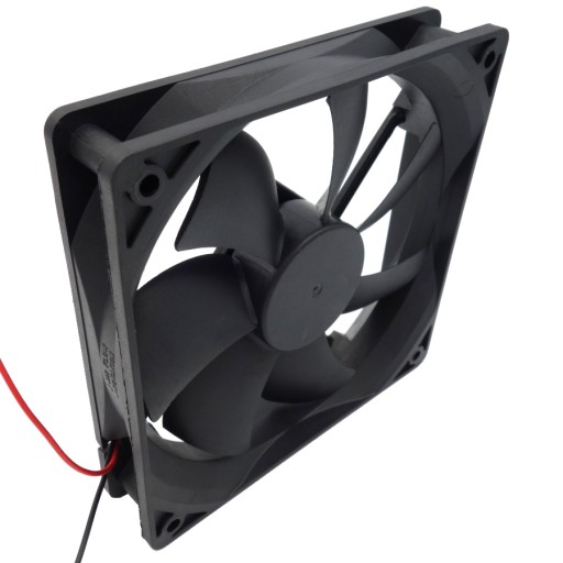 Priemyselný ventilátor 120x120x25mm 12V guličkové ložisko SOLID 120x25