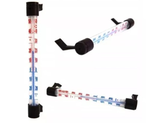 Klasický vonkajší okenný teplomer -50 +50C