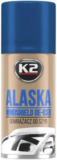 K2 ALASKA AERO WINDOW DEFRROSTER šikovný sprej na zimu do auta 150ml