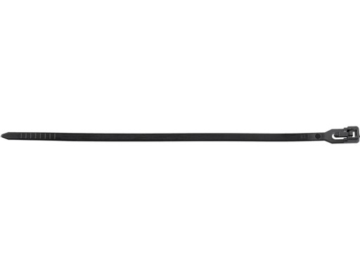 PLASTOVÉ KABELOVÉ VIAZAČKY, ČIERNA, 3,6x150mm, 100 ks. YATO TITULY