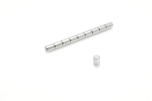Neodymový magnet valcový MW 4x6 N38 10 ks