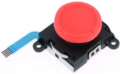 JOYSTICK 3D ANALOGOVÝ GOMBÍK JOY-CON ROD RED V3