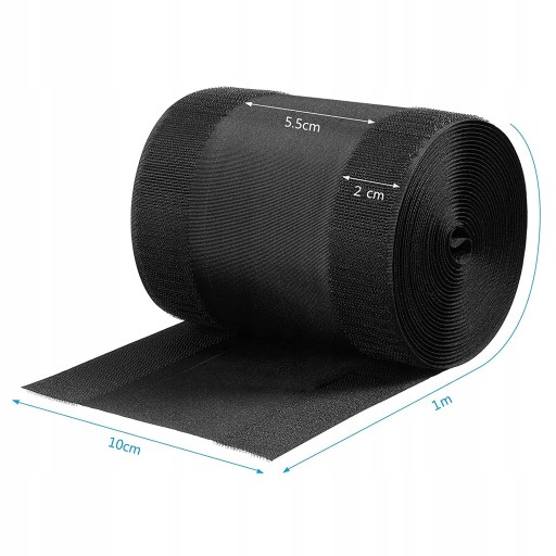 VELCRO PÁSKA KRYT KÁBLA KOBERCOVÝ ORGANIZÁTOR KÁBLOV 1m