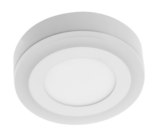 GTV Twins LED stropné svietidlo 9W 640lm 4000K biela Ø14,7cm