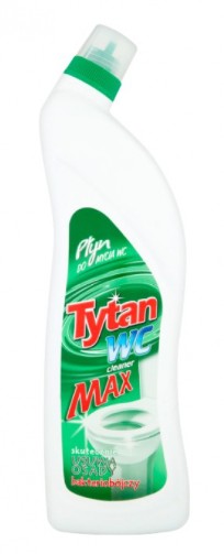 TYTAN zelený čistiaci prostriedok na toalety 700 ml