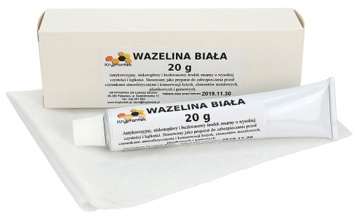 BIELA TECHNICKÁ vazelína 20g, TUBE CLAT