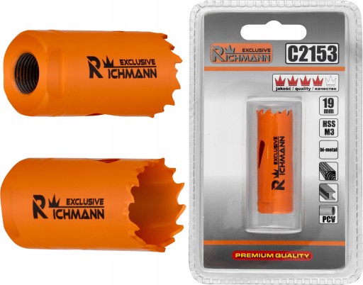 RICHMANN BIMETALOVÁ HSS dierová píla M3 19 MM C2153
