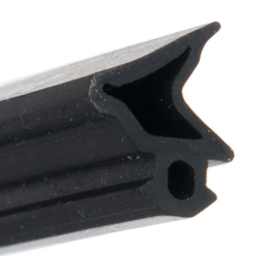 PVC okenné tesnenie Deceuninck čierne s1110