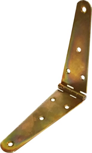 Šikmý konštrukčný pánt 250x45mm pre nábytkové dvierka