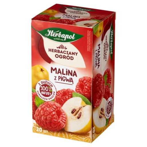 HERBAPOL Dulový čaj malinový 20 tb 10 ks