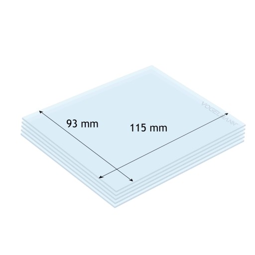 Vogelmann Ochranné PVC sklo 93x115mm (5ks)