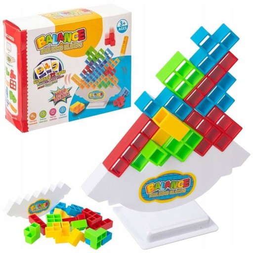Tetris Blocks Balancing Puzzle Rodinná hra