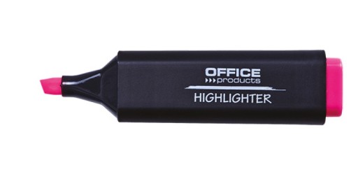 Zvýrazňovače Set Office Products 6 farieb v kufríku