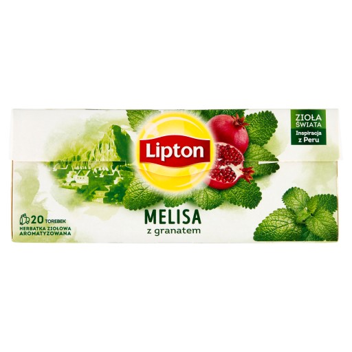 Lipton bylinkový čajový set Herbs of the World Melisa mix 2x20 sáčkov 48g
