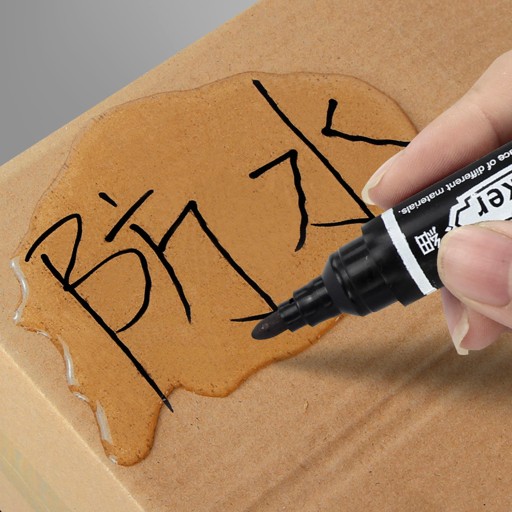 POPISOVAČ OBOJSTRANNÝ PERMANENTNÝ 2/6 mm ČIERNA NA DOSKY KOV PLAST SKLO 1 ks