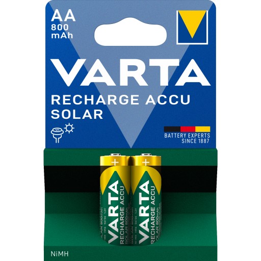 2x BATÉRIA VARTA R6 AA 800mAh 1,2V NiMh