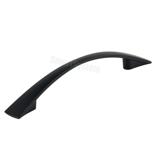 MAT ČIERNA KĽÚČKA NÁBYTKU LOFT MODERNÁ - 96 MM