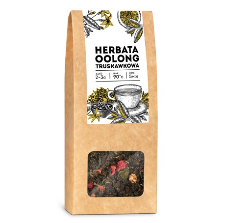 Oolong jahodová hodvábna cesta 50 g