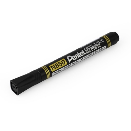 Pentel N850 okrúhly permanentný popisovač čierny 5 ks