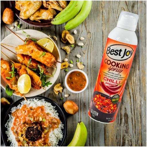 NAJLEPŠIA RADOSŤ OLEJ V SPREJ NA VARENÍ V CHILLI SPREJ 0kcal