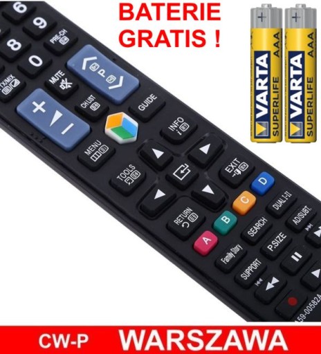 DIAĽKOVÉ OVLÁDANIE pre SAMSUNG Smart TV a staršie