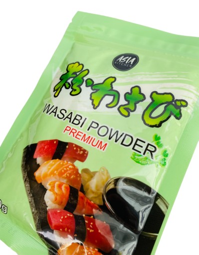Wasabi chrenový prášok na sushi 100g Asia Kitchen