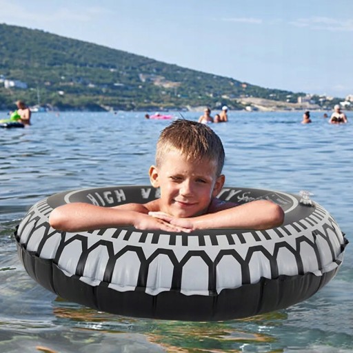 Krúžok na plávanie TIRE XXL 90 cm Plávanie do vody