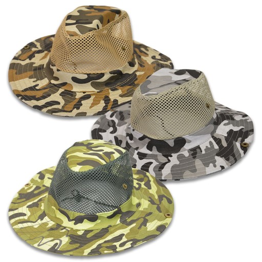 595576 CAMO KLOBÚK 3 VZORY ADAR
