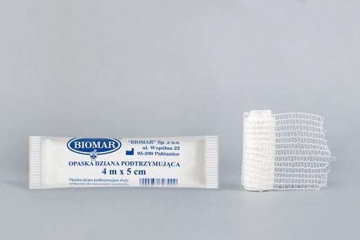 Pletený podporný pás 4m x 5cm x 5ks