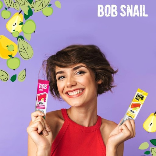 SLIMÁK Bob Slimák PÁSKY 5 PRÍCHUTÍ x 14 g | MIX NATURAL 100% SNACK pásiky