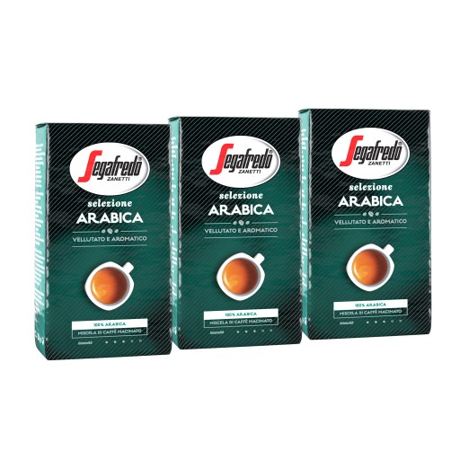 Segafredo Selezione Arabica mletá káva 250g