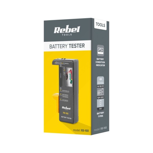 Tester batérií Rebel Tools RB-168