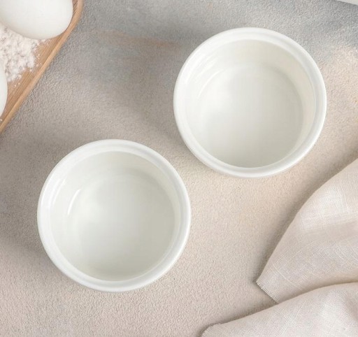 Okrúhly riad RAMEKIN žiaruvzdorný Wilmax 8,5x6,5 cm 260 ml