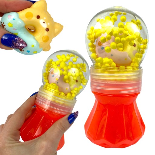 SLIME senzorické PLASTOVÉ A STYROPENOVÉ SQUISHY GULIČKY