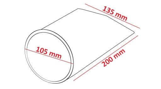 FILTRAČNÉ VRECKO FILTRAČNÉ VRECKO 105x200 mm POLYPROPYLÉN PO1