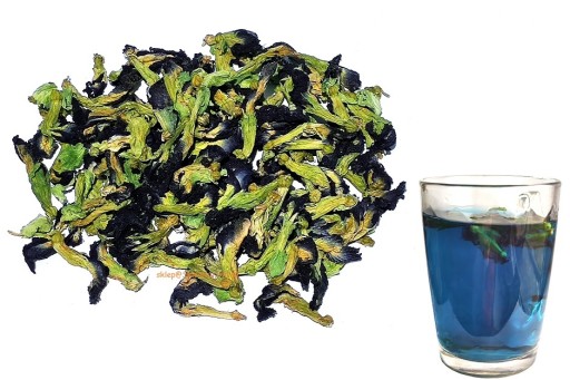 Certifikát modrého čaju Clitoria ternate