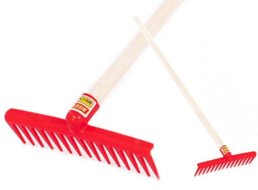 HRABLE POLESIE VEĽKÉ ZÁHRADNÉ HRABLE 67CM PRE DETI