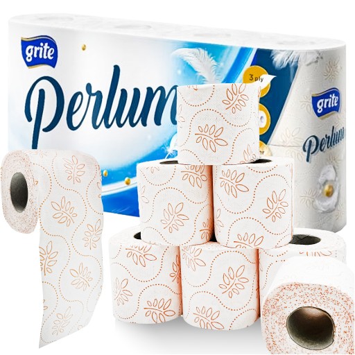 Veľmi jemný toaletný papier! 3 vrstva biela