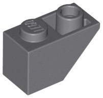 LEGO 3665 SKOS 2x1 tmavosivá NOVINKA (10g) 9 ks.